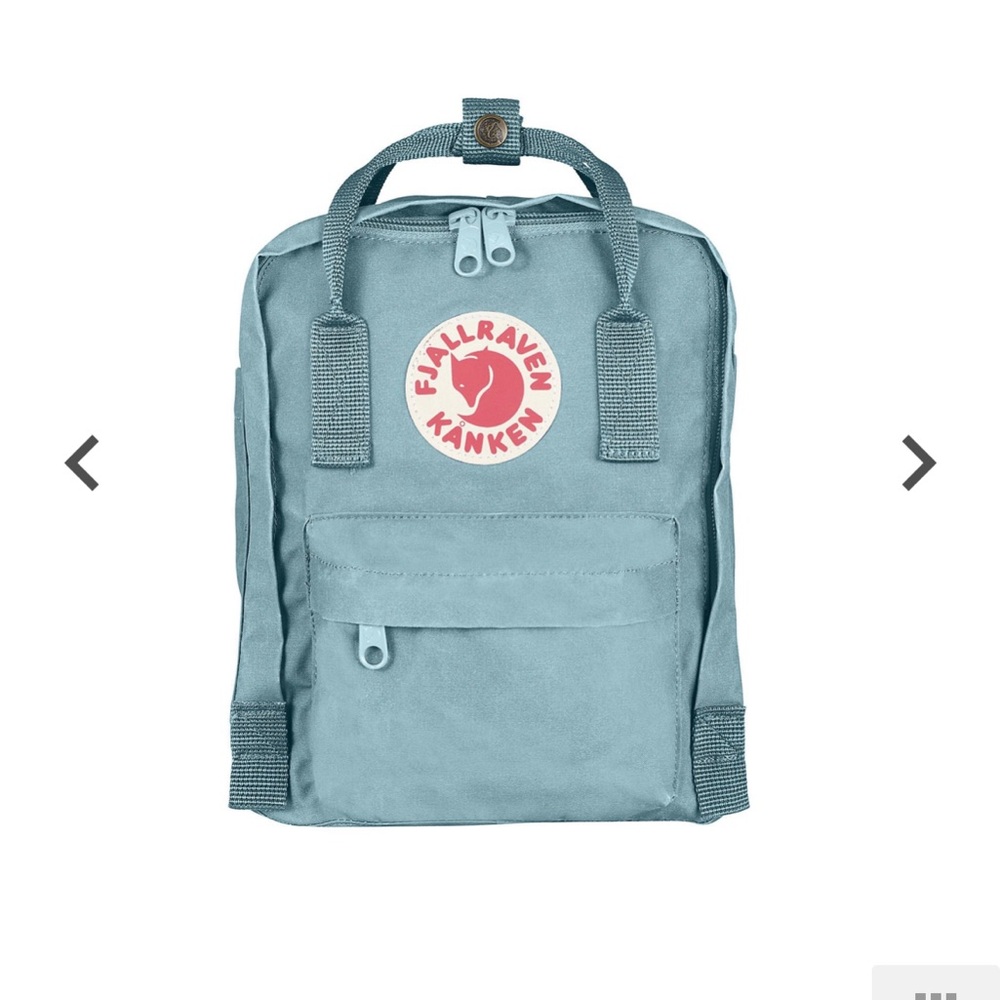 Mini EUC Fjallraven Kanken Light Blue Backpack